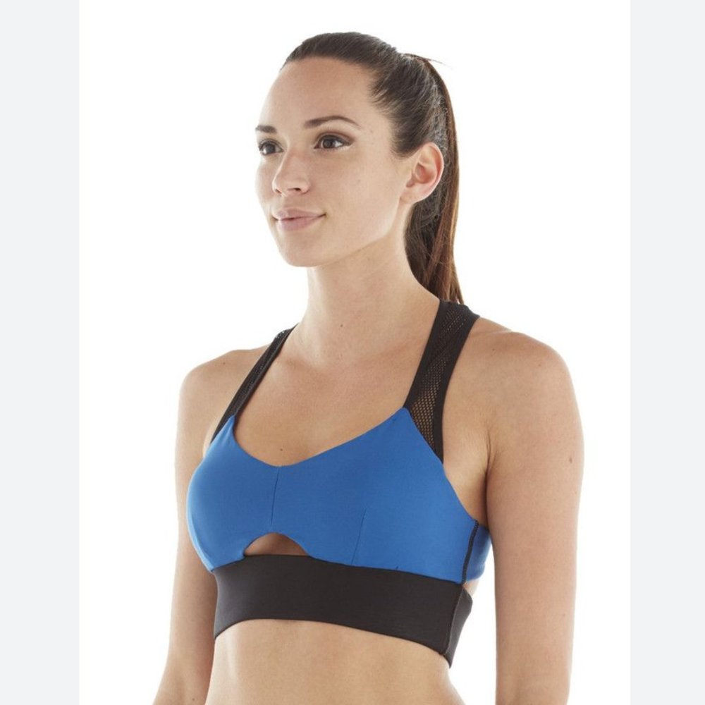Michi Wildcat Bra - Ocean Blue - Size S Small